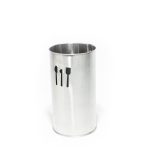 Bote de cocina en acero inoxidable